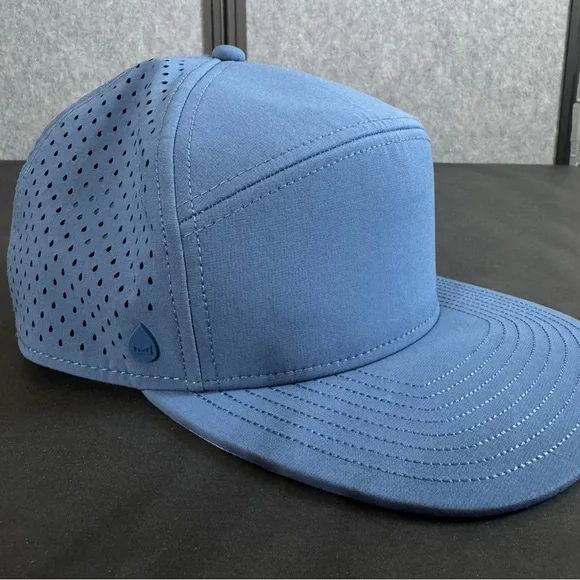 Melin Hydro Trenches Icon Snapback Hat Steel Blue Classic 7 ⅜” - 7 ⅝” - Picture 7 of 10